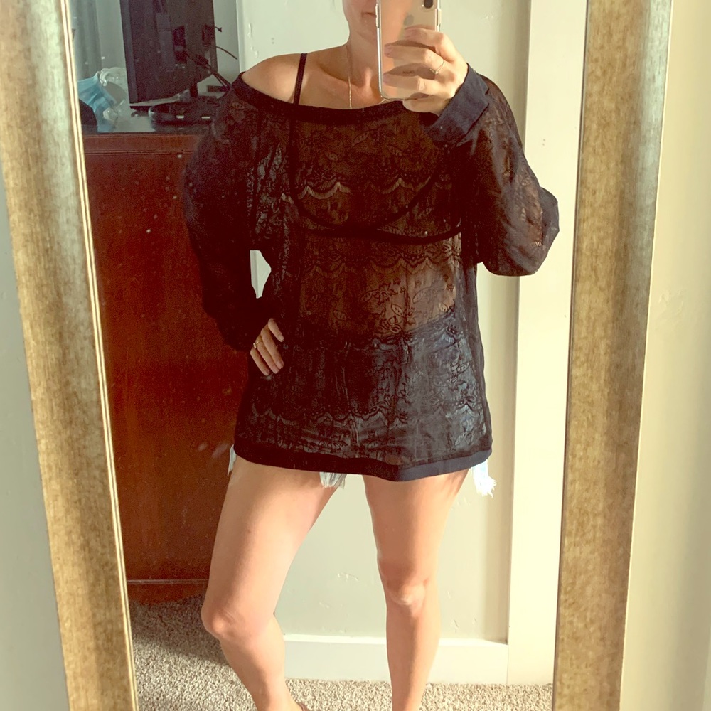 Sheer Lace Top